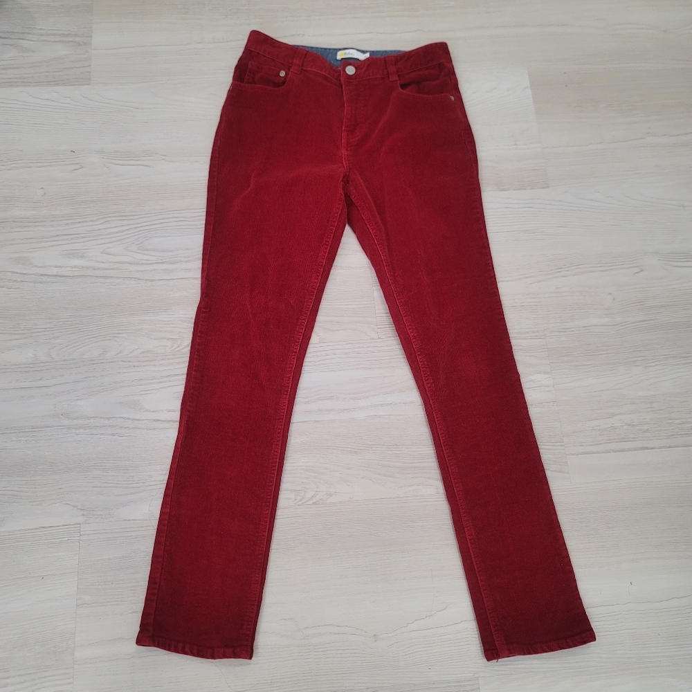 BODEN Boys Corduroy Pants size 13Y Red - Picture 4 of 15